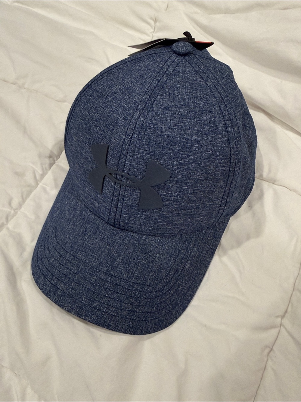 Under Armour Men's Heather Navy Baseball Cap
